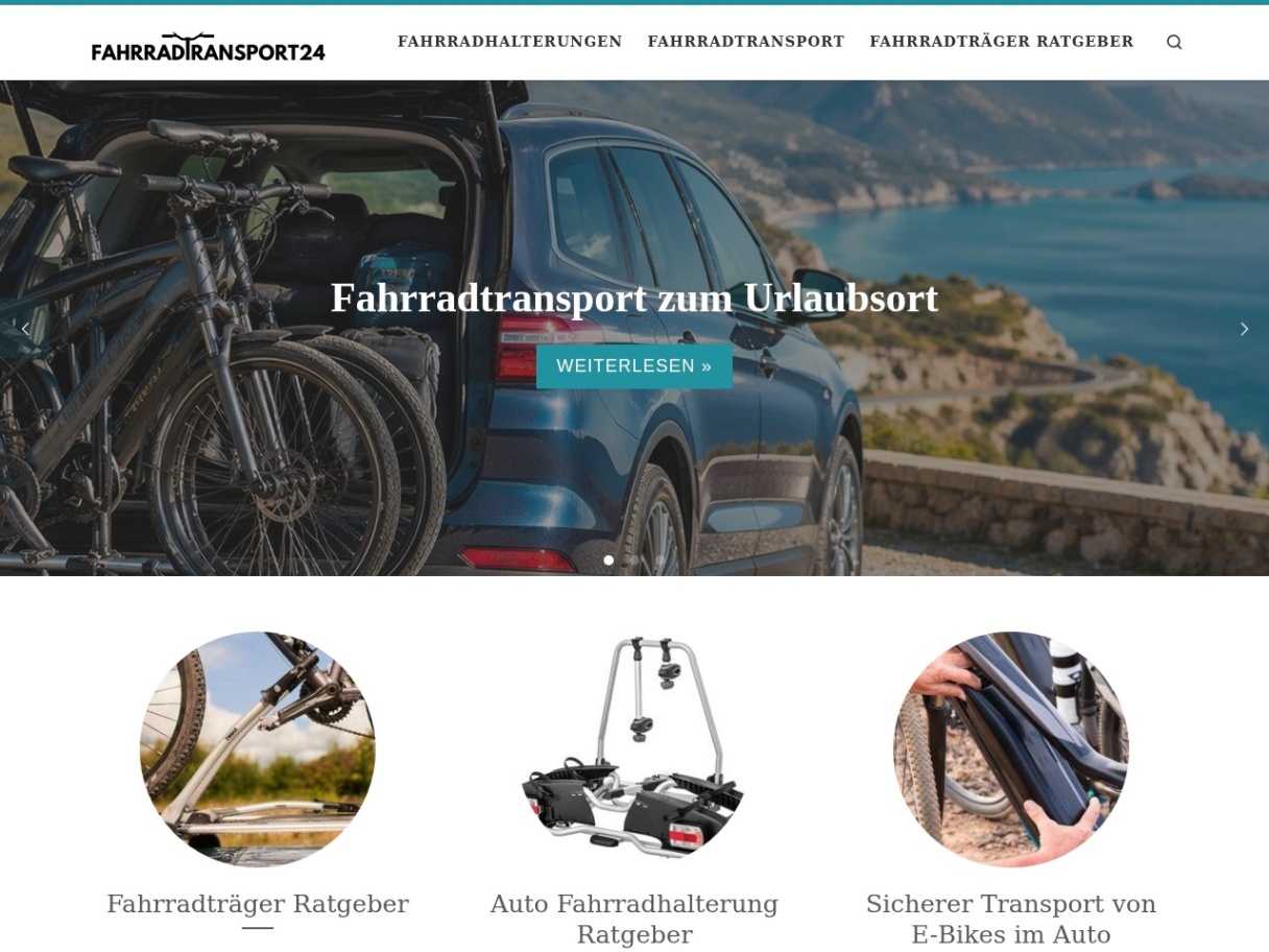 Alles rund um den Fahrradtransport