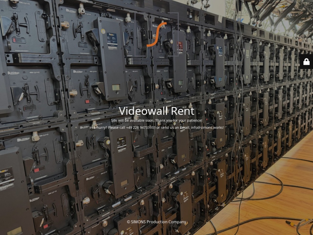 Videowall Rent