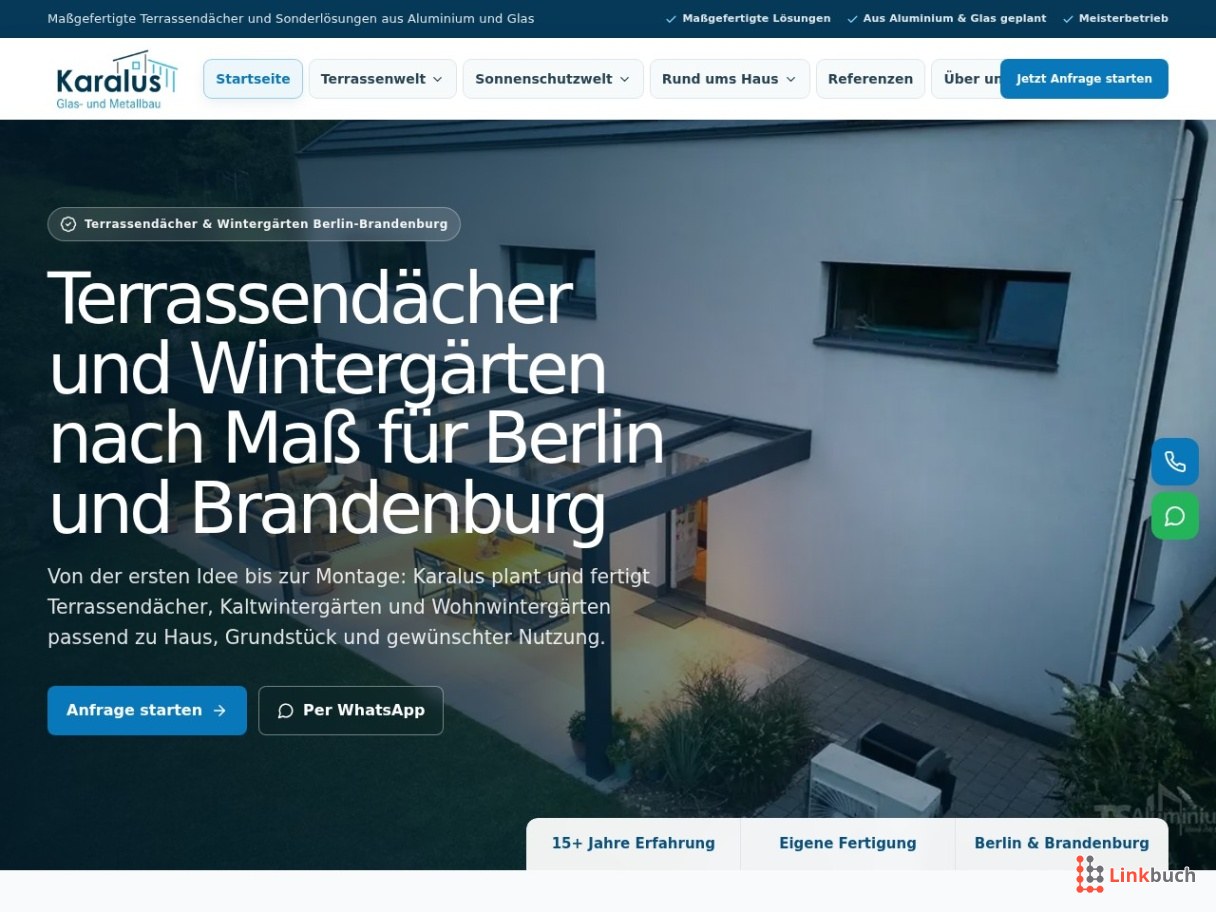 Karalus Glas und Metallbau Berlin Brandenburg