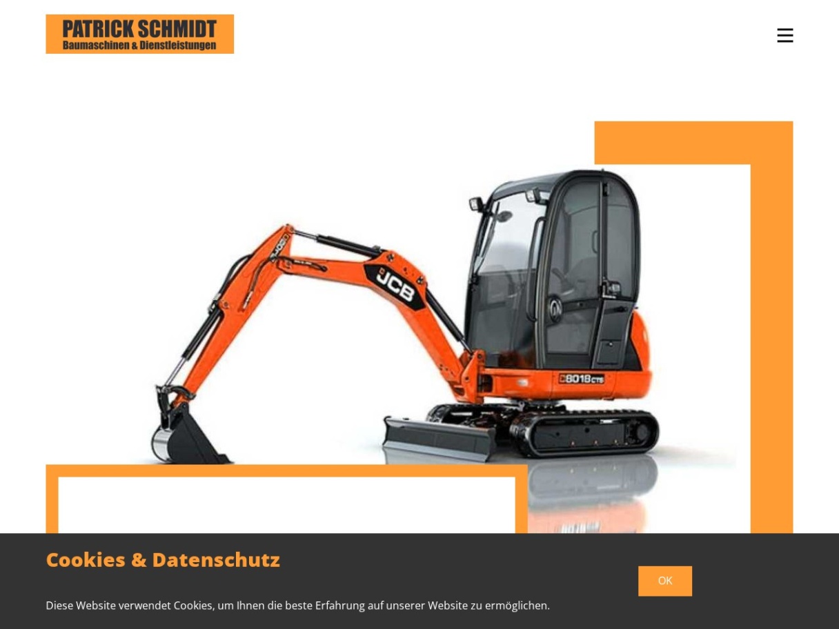Baumaschinen Vermietung & Dienstleistungen Patrick Schmidt