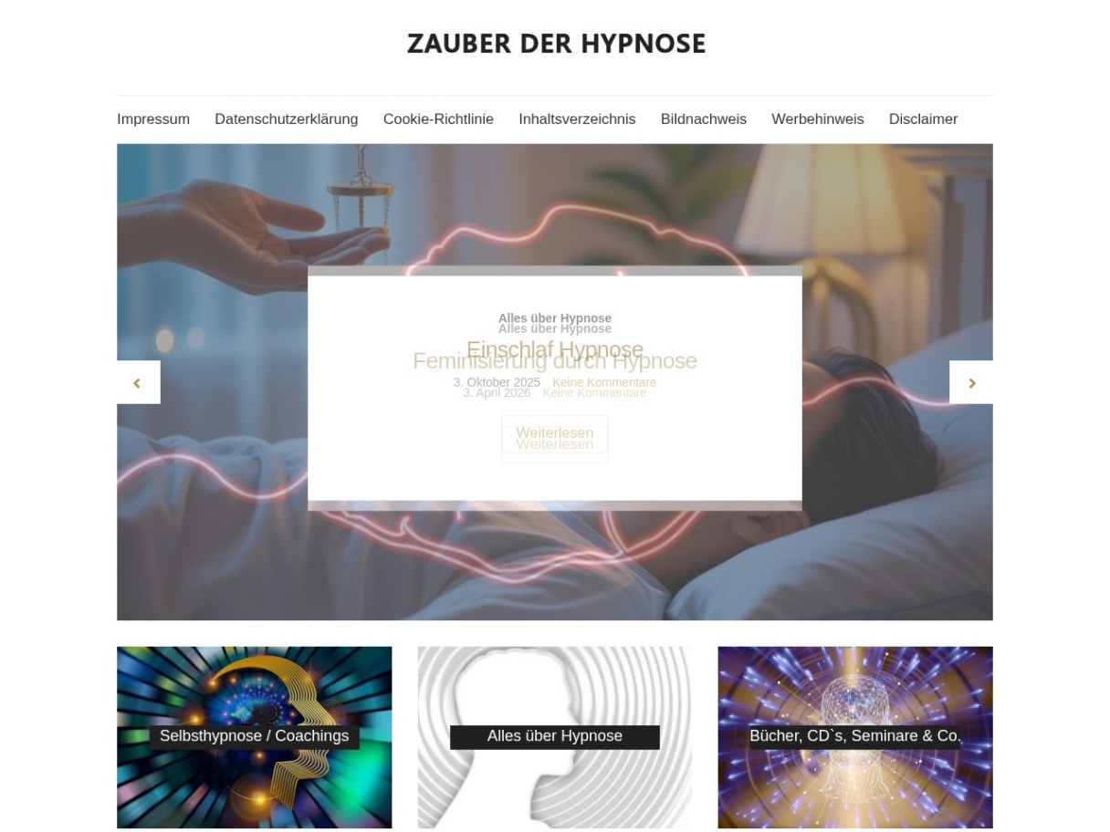 Hypnose - Ihre Macht und ihre Wirkung