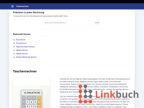 TurboRechner – Kostenlose Online-Rechner