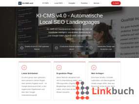 Vorschau auf KI-CMS v4.0 - Automatische Local SEO Landingpages