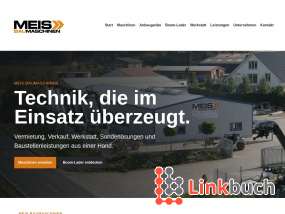Meis Baumaschinen - Baumaschinen und individuelle