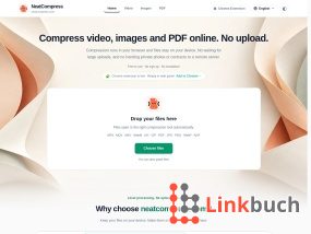 NeatCompress - Kostenloser Video, Audio & PDF Komp