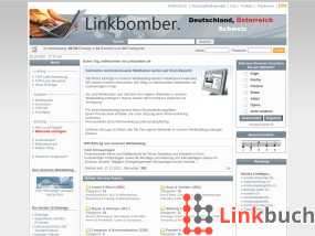 Vorschau auf Linkbomber.de: Webkatalog - Eintrag kostenlos