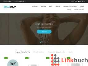 Vorschau auf Online Shop für Produkte Beauty Kosmetik Wellness