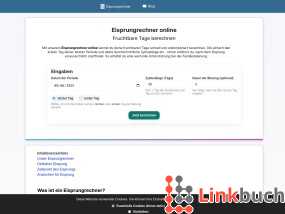 Eisprungrechner online