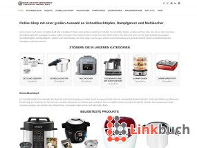 Vorschau auf Online-Shop für Schnellkochtopf, Dampfgarer