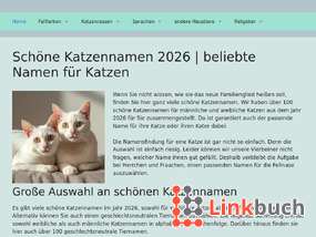 Vorschau auf Schöne Katzennamen