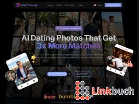 Vorschau auf DatePhotos.AI – KI-Profilbilder für Dating-Apps