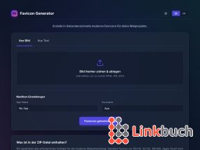Vorschau auf Kostenlosen Favicon Generator online nutzen – Favicons für alle Geräte erstellen